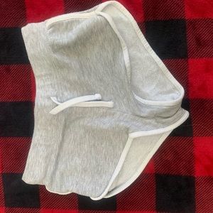 grey home shorts